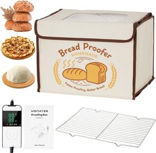 Dough Proofing Box Heater, Heated Bread Proofer Box with Temp Ctrl, Max 48H Timi