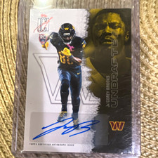 Topps 2025 Composite Ja'Corey Brooks Undrafted Rookie Auto #243 Commanders