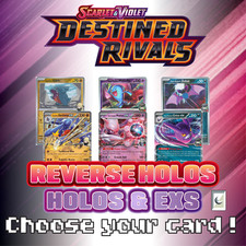 Destined Rivals DRI Master Set Choose Your Card Holo Reverse Holo Ex Pokemon SV