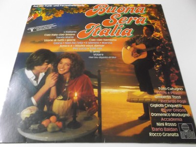 71006 - BUONA SERA ITALIA - 1984 ARIOLA VINYL LP (TOTO CUTUGNO & UMBERTO TOZZI)