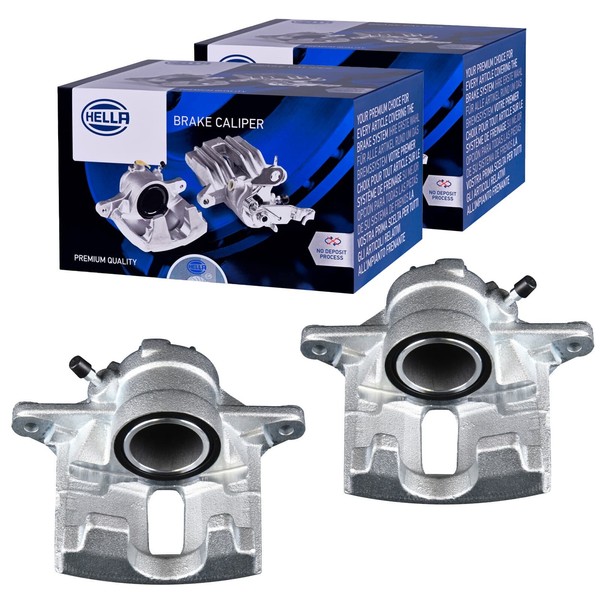 2X Hella Bremssattel Vorderachse Passend FüR Citroen Berlingo C2 C3 C4 DS3 Xsara-image