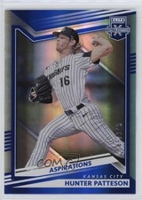 2022 Panini Elite Extra Edition Aspirations Blue /349 Hunter Patteson #145 0c2