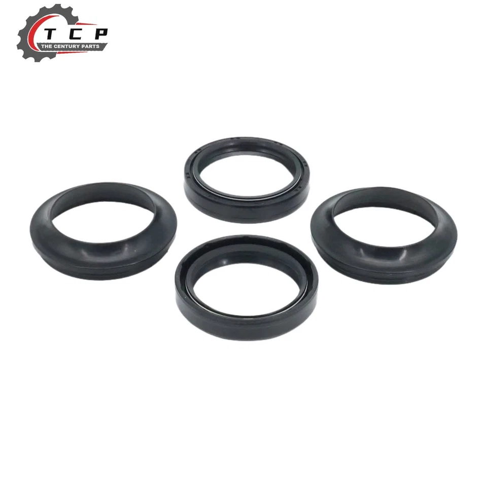 56-133-1 Fork and Dust Seal Kit Fit Suzuki DR250S 1990-1995 / DR350 1990-1999 US Foto 2 de 4