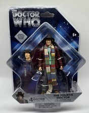 Doctor Who The Fourth Doctor Swappable Head Sonic Screwdriver Action Figure BBC
