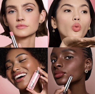 DIOR ADDICT LIP GLOW Colour-Reviving PH-Activated Lip Balm 001 Pink.  FULL SIZE