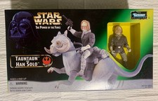 1998 Kenner Star Wars Power of the Force Tauntaun Han Solo Hoth Sealed Box