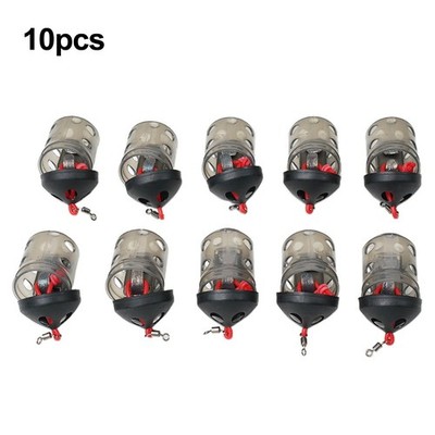 Cap Swim Feeder for Maggots Groundbait Fishing Accessories Catfish Feeder Basket