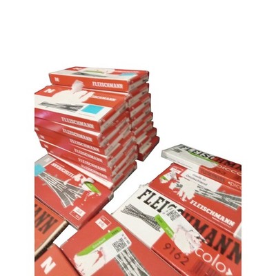 Fleischmann Piccolo N Scale Track 25 piece Lot 9161 9162 9170 9171 917491759185