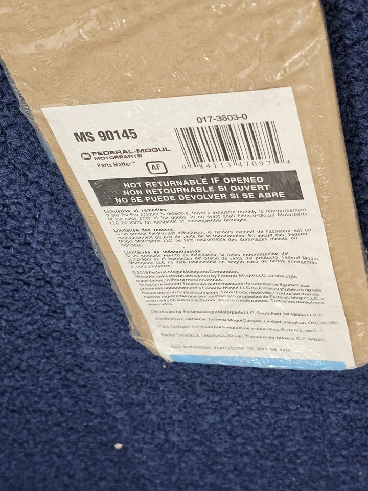 Fel-Pro MS 90145 Intake Manifold Gasket Lower for Truck F150 F250 F350 F-500 - Image 4 of 4