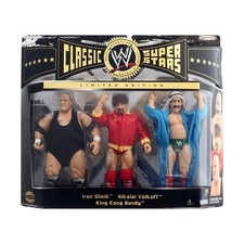Jakks Paci Action Figur  3-Packs Series - Iron Sheik, Nikolai Volkoff VG+/Mint