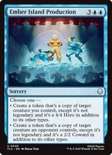 EMBER ISLAND PRODUCTION x4 mtg NM-M The Last Airbender 4 Unc