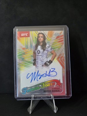 2025 Topps Chrome UFC - Future Stars Autographs Maycee Barber