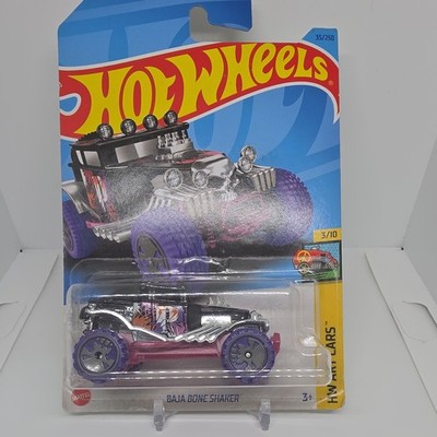 Hot Wheels Baja Bone Shaker Purple 35/250 HW Art Cars 3/10