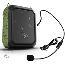 18W Voice Amplifier Portable Microphone and Speaker Set,Personal Speaker with