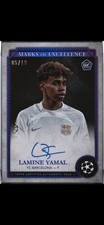 lamine yamal 2023-24 rookie marks of excellence Purple /10