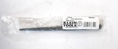 Klein Tools 3/16'' Long Taper Punch Drift Tool 66342 Black Oxide Finish Unit