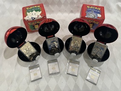 USA製 Pokemon ポケモン バーガーキング Vintage Black Pokemon Burger King Gold Plated Trading Card COMPLETE See