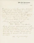 Civil War 1864 Department of the Cumberland Quartermaster Application Document