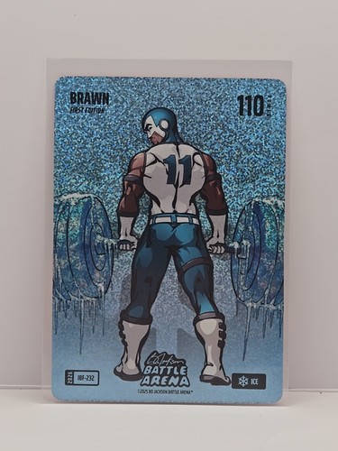 AJ Brown “Brawn”: 2026 Bo Jackson Battle Arena ICE Icon Battlefoil, IBF-232 1st