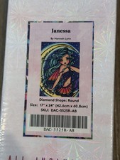 Diamond Art Club DAC Janessa By Hannah Lynn Diamond Painting NEW RETIRED RARE