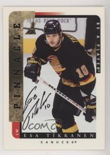 1996-97 Pinnacle Be A Player Auto Esa Tikkanen #31 Auto a2v