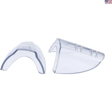 H.L. Bouton Flexible Side Shields - Easy Install UV Blocking for Safety Glasses