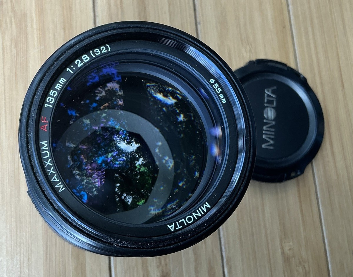 Minolta AF 135mm 1:2.8 Maxxum Prime Lens Alpha Minolta