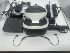 Sony PlayStation 4 PS VR 1 Bundle  Camera + Official Headphones Fully Tested