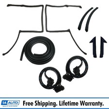 Rubber Door Hatch Weatherstrip Seals Set Kit For 82-92 Camaro Firebird W T-tops