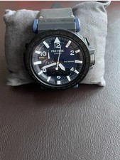 Casio Pro Trek PRG-600 Triple Sensor Solar Outdoor Watch – Blue Dial – Working