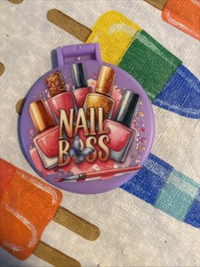 Crafted Mini Compact Mirror Cute Designed With Cute Decals On Them Fun For All