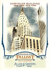 2012 Topps Allen & Ginter #WTB7 Chrysler Building World's Tallest Buildings