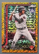 2025 Topps Pro Debut #PDC-46 Kelvin Hidalgo /50 Gold Mini-Diamond Refractor