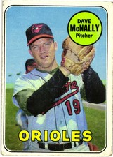 1969 Topps - Dave McNally #340 FILLER