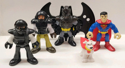 Imaginext DC Superfriends Spielset Konvolut - Figuren & Zubehör - Batman 