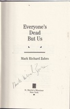 Mark Richard Zubro / Everyone's Dead But Us Tom and Scott Mystery signed 1st ed