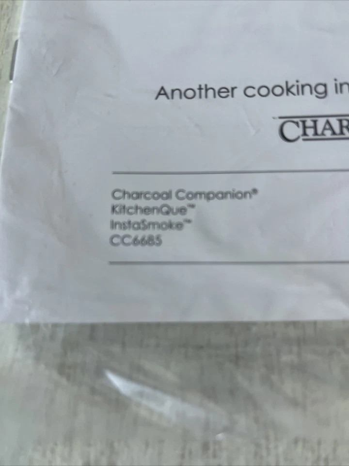 Carbón Compañero CC6685 KitchenQue Insta Estufa de Humo Ahumador Abierto ¡Nuevo! Foto 3 de 4
