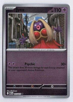 Jynx - MEG #057/132 ME01: Mega Evolution Reverse Holofoil NM