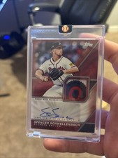 2026 Topps Spencer Schwellenbach Major League Material Red # 2/5 Patch Auto