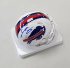 LeSean McCoy Signed Buffalo Bills Speed Mini Helmet JSA WITNESS
