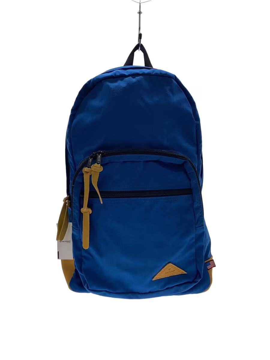 DATUM Backpack Nylon Blue Solid Color - image 1