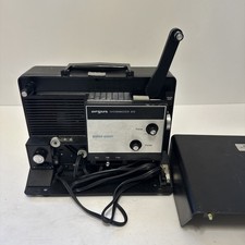 Argus Showmaster 872 Super 8 Movie Projector Powers On Needs Lamp Reels