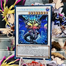 Yugioh Chaos Ruler, the Chaotic Magical Dragon MP25-EN150 Prismatic Secret Rare