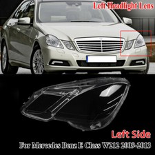 Links Klar Scheinwerferglas Abdeckung Für Mercedes-Benz E-Klasse W212 2009-2012