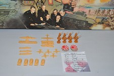 MB AXIS  ALLIES 1987 Board Game 4423 - Parts - Japan Markers and Troops Lot