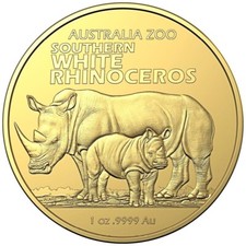 Australia Zoo (4th) Wide Mouth Rhineland Gold Coin 2023 - Australia - 1 Oz ST 3416.27 per troy oz