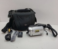 Sony HANDYCAM DCR-SR47 Camcorder - ZEISS 60x Optical Zoom WITH CASE TESTED WORKS