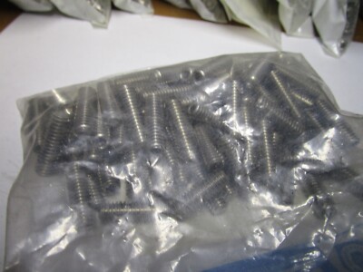5/16''-18 x 1'' Hex Cup Point Grade 18-8 Stainless Steel Socket Set Screw QTY 100