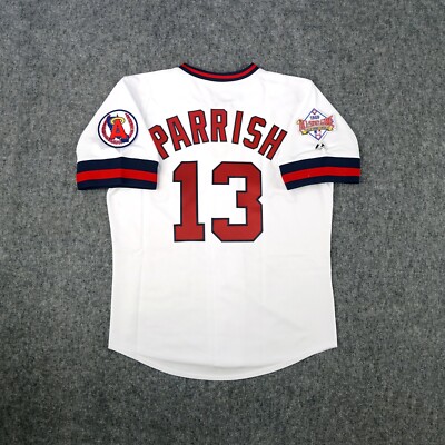 Lance Parrish California Angels 1989 All Star Men's Cooperstown Home Jersey