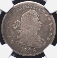 1806 Year Draped Bust Quarters (1796-1807) for sale | eBay